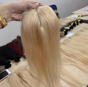 วิกผมแท้ปิดด้วยลูกไม้,ผมมนุษย์จากเวียดนามแท้มัดแบบสานจากผู้ขายผมดิบ - Product Image 4