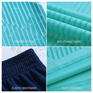 ชุดเสื้อเจอร์ซีย์ฟุตบอลสำหรับผู้ชายเสื้อฟุตบอลแบบสั่งทำแห้งเร็วพร้อมโลโก้ระเหิด - Product Image 6