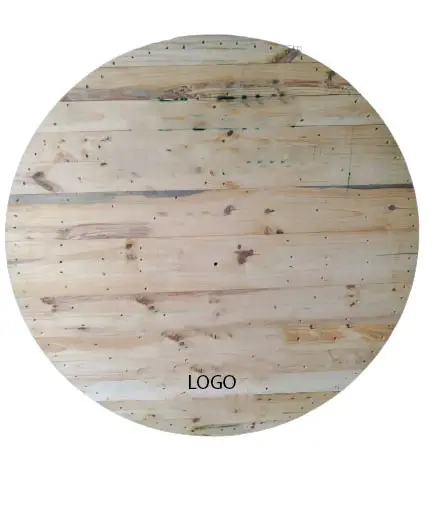 עגול עץ אוגן של כבל תוף 1500mm גדול קוטר למכירה באיכות גבוהה במפעל מחיר