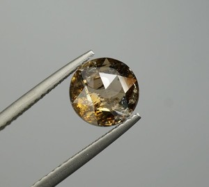 1.50 À 2.00 MM Lâche Rond Rose Coupe I1-I3 Clarté Fantaisie Diamant Brun - Product Image 3