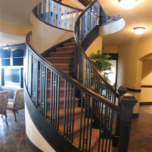 ROYAUME-UNI balustrade de balcon en fer forgé avec <span class=keywords><strong>gros</strong></span> post - Product Image 4