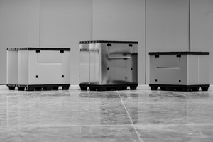 ภาชนะพลาสติกขนาดใหญ่แบบพับได้2023รถเข็นแบบพับได้วัตถุประสงค์ในอุตสาหกรรมรถยนต์ - Product Image 4