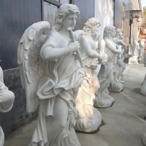 <span class=keywords><strong>Antico</strong></span> decorativo Italia quadrato quattro stagioni statua di angelo statue femminili scultura di angelo di pietra all'aperto - Product Image 3
