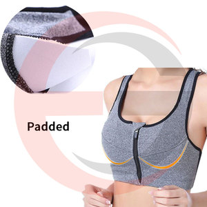 Soutien-Gorge de sport Avant Zip Tops Femmes Yoga Soutien-Gorge Grande Taille Haute Qualité Gym Vêtements Sexy Offre Spéciale Produits - Product Image 6