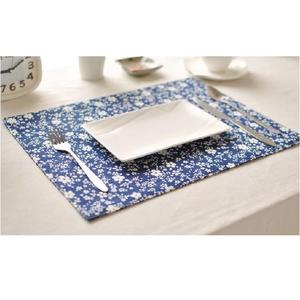 ได้รับการรับรองจากผ้าฝ้ายออแกนิกขนาด13x19 150GSM เสื่อปูโต๊ะแบบปักที่มีน้ำหนักเบาได้รับการรับรองจากอินเดีย - Product Image 2