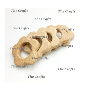 Ensemble de 5 ronds de serviette en bois pour décoration de table de fête et de dîner à un prix acceptable - Product Image 1