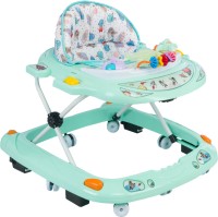 UniCare TP5035 Nouvelle Tendance Trotteur Bébé 3-en-1 Portable avec Lumière LED, Plateau d'Activités Souple Pliable et Cadre en Plastique pour Tout-petits de 6 à 24 Mois