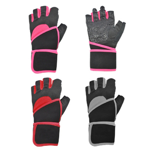 2024 microfibre demi-doigt Fitness Gym gants soutien du poignet écran tactile Compatible antidérapant haltérophilie gants extérieur - Product Image 3