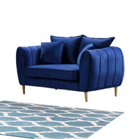 Conjunto de Sofá Esquinero de Madera Tapizado Moderno y Contemporáneo para Sala de Estar, el Mejor Regalo para Ella, Muebles Modulares de Terciopelo para Escuela