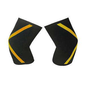 Manchon de genou en néoprène pour hommes et femmes, meilleure couleur, manchon de genou élastique réglable, manchon de Compression antidérapant - Product Image 1