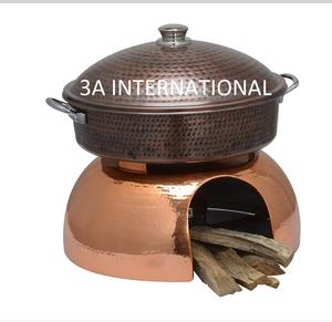 Olla para Servir Comida con Recubrimiento de Cobre para Hoteles, Bodas, Restaurantes, Fiestas de Cumpleaños, Servicio de Buffet y Catering - Product Image 5