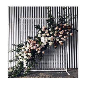 Telón de fondo de forma redonda de alta calidad hecho a mano de hierro Color negro telón de fondo de boda para uso de decoración de fiesta de cumpleaños - Product Image 6