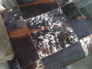 Peaux de vache à poils tricolores attrayantes en cuir véritable ISONZ, épaisseur 1,2-2,0 mm, 30 pieds, taille personnalisée pour chaussures et sacs d'intérieur - Product Image 2