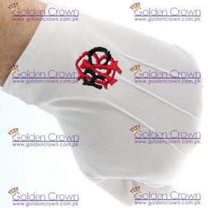 ถุงมือผ้าฝ้ายสีขาวพร้อมสีแดงสีดำถุงมือขบวนพาเหรดสำหรับฤดูหนาว - Product Image 4