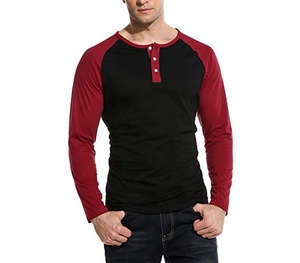 Camiseta de manga larga deportiva con dobladillo curvo para hombre, ajustada, de alta calidad para gimnasio - Product Image 5