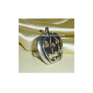 Anneau de serviette rond en métal nickelé de qualité supérieure en gros organisateur de tissu de boucle de serviette de mariage personnalisé de luxe à vendre - Product Image 3