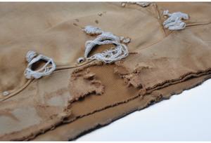 Sudaderas con capucha unisex, ropa para parte superior masculina, de manga larga con agujeros, lisa y blanca, nueva tendencia, venta al por mayor - Product Image 2