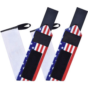 Muñequera de levantamiento de pesas para culturismo, muñequera con correas de asistencia para gimnasio - Product Image 2