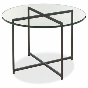 Mesas auxiliares creativas para sala de estar con tapa de cristal, la última mesa de centro de esquina/lateral superior de mármol para salón para decoración del hogar - Product Image 4