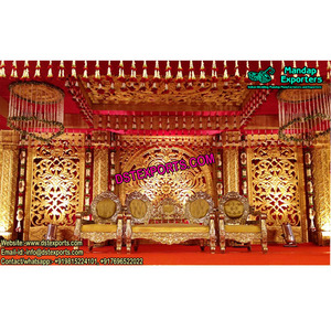 ของตกแต่งเวทีงานแต่งงานในสหราชอาณาจักรดีไซน์ล่าสุดของตกแต่งเวทีงานแต่งงานสวยน้ำหนักเบา - Product Image 1