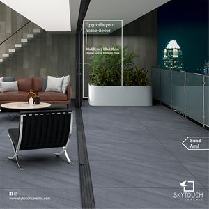 Carrelage en céramique gris émaillé antidérapant au mètre carré, carrelage de jardin antidérapant aspect bois brut en porcelaine - Product Image 2