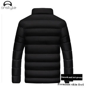 Chaqueta Acolchada con Capucha Informal para Hombre de Alta Calidad, Nueva Chaqueta de Invierno Ecológica, Transpirable, de Poliéster No Tejido - Product Image 2