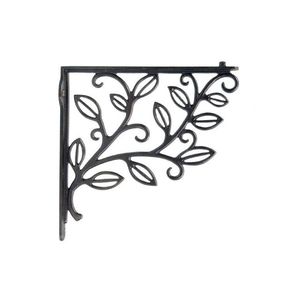 Direct Factory Sale <b>Black</b> Traditional Classic Single <b>Shelf</b> <b>Bracket</b> Cast Iron manufacturer Brass Metal for Bulk Buyers - Product Image 1