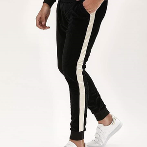 Pantalones de chándal deportivos de secado rápido con forro polar de cintura elástica recta personalizada de alto rendimiento - Product Image 5