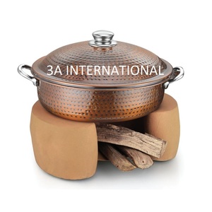 Olla para Servir Comida con Recubrimiento de Cobre para Hoteles, Bodas, Restaurantes, Fiestas de Cumpleaños, Servicio de Buffet y Catering - Product Image 6