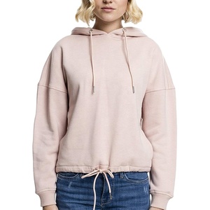 Sudaderas y sudaderas de mujer de algodón 100% de alta calidad Sudadera con capucha de gimnasio de moda para mujer - Product Image 4
