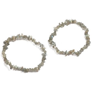 Gemstone Labradorite Chips healing <b>Bracelets</b> - Product Image 1