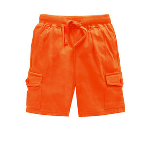 New Fashion Factory Price High Quality Blank Cotton Drawstring Waist <b>Men's</b> 4 Cargo Pocket <b>Shorts</b> - Product Image 2