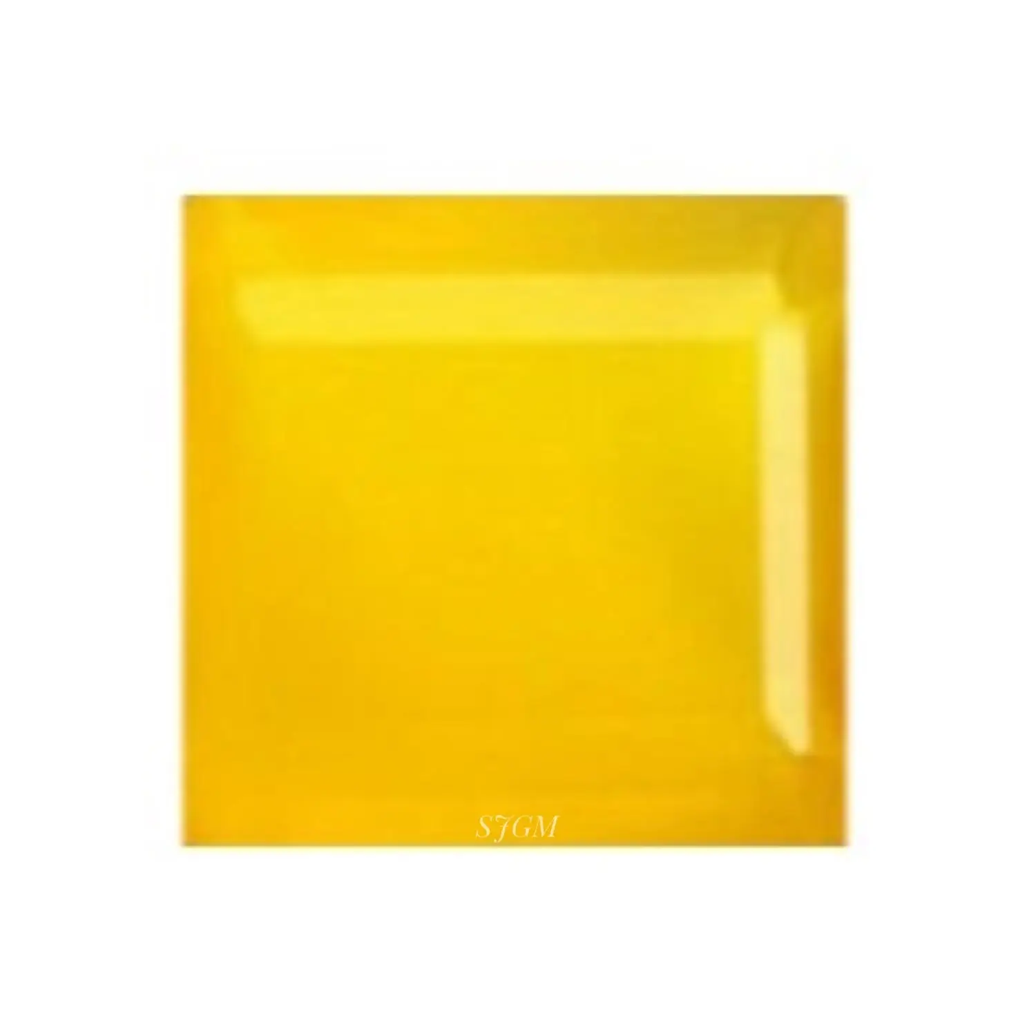 "11mm kare kesim doğal mavi/pembe/sarı/AQUA kalsedon" toptan fabrika fiyat yüksek kalite gevşek taşlar | GIA