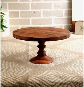 Soporte de pastel de madera ecológico hecho a mano al por mayor color personalizado para hogar de lujo hospitalidad regalo árabe arte indio exótico - Product Image 1