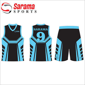 เครื่องแบบบาสเก็ตบอลชุดบาสเก็ตบอลเสื้อเจอร์ซีย์ที่ออกแบบและโลโก้ได้ตามต้องการ - Product Image 1