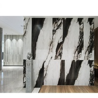 Dalles de porcelaine grand format 1200x2400 antidérapantes, incassables, résistantes à l'eau, ACCENTS, pour construction intérieure, émaillées, modernes, blanches