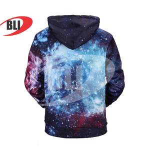 เสื้อฮู้ดแบบสวมหัวพิมพ์ซับลิเมชันสำหรับผู้ชายผ้าฟลีซผ้าฝ้ายโพลีเอสเตอร์100% ดีไซน์ตามสั่งพร้อมโลโก้แบรนด์สำหรับทุกเพศ - Product Image 3