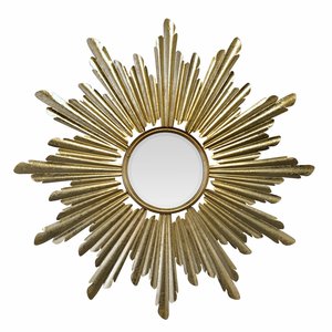 Espejo de Pared con Diseño de Rayos de Sol de Alta Calidad para Decoración de Dormitorios y Salas de Estar, Fabricante Mayorista - Product Image 1