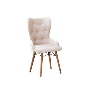 Chaise de table en bois pour Restaurant, mobilier de luxe, chaise en métal pour salle à manger, hôtel, maison - Product Image 1