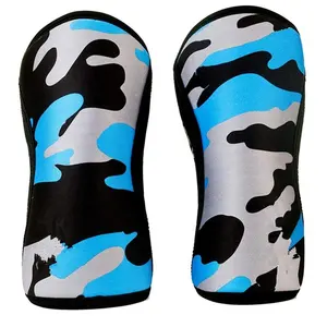 7ミリメートルNeoprene Knee Sleeves Squat Weight Lifting Powerlifting Fitness Pads Compression Support Brace