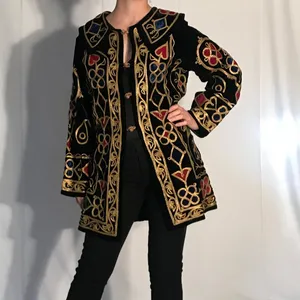 Jaket Kanta Antik Trendi Kualitas Bagus Jaket Panjang Kaftans Kimonos Jaket Buatan Tangan