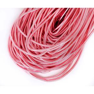 Bordado a mano de cobre liso redondo naranja melocotón alambre fino francés lingotes de oro indio Gimp Dabka Purl - Product Image 3