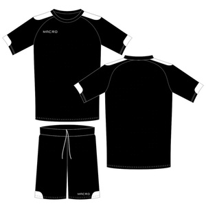 Uniformes de camiseta de fútbol de alta calidad personalizados conjunto de equipo de manga corta diseñado para clubes de partidos de liga y práctica diaria - Product Image 2