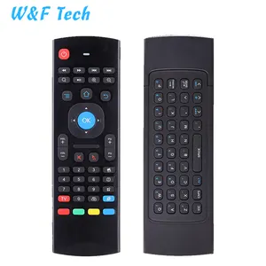 MX3 retroilluminato Air Mouse T3 Smart Remote Control 2.4G RF tastiera Wireless con voce per X96 tx3 H96 pro Android TV Box