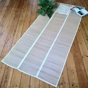 Commercio all'ingrosso del tappeto di paglia naturale della stuoia di Yoga di stile rustico del tappeto di Picnic del Seagrass tessuto a mano del migliore fornitore