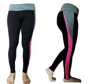 Leggings de Yoga para Mujer, Secado Rápido, Elásticos, Spandex/Poliéster, Ropa Deportiva Ajustada, Estiramiento en Cuatro Direcciones, Ecológicos, con Diseño OEM - Product Image 1