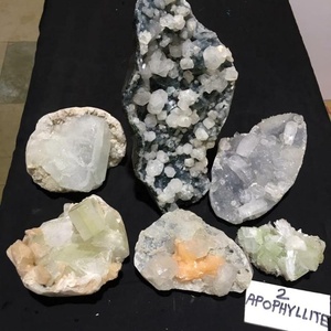 Gema mineral de Feng Shui, ágata de narguile, apphyllite, 5 kg, hecha a mano, regalo de negocios de 1-7 días, N10721, APQ - Product Image 1