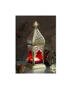Oriental Metal/glass <b>Lantern</b> in <b>Moroccan</b> Design <b>Lantern</b> - Product Image 1