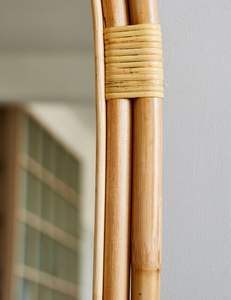 Miroir sur pied en rotin tressé fait main en gros, pleine longueur, corps entier, en provenance du Vietnam/ SISU/ RMA-008 - Product Image 3