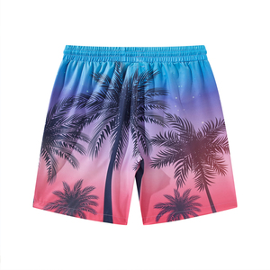 Shorts de Baño para Hombre al por Mayor, Servicio OEM Personalizado, 100% Algodón, Secado Rápido, Ecológicos, Transpirables, con Cordón para el Verano - Product Image 2